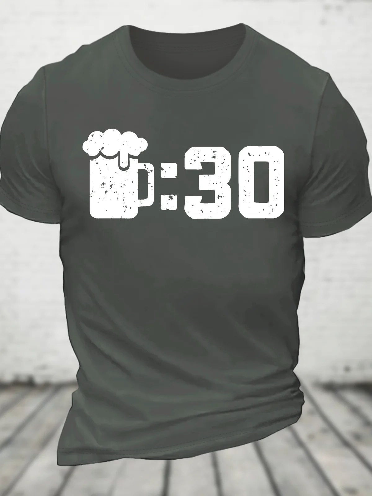 Beer Thirty, St. Patrick's Day, Lucky Green Ireland Cotton T-Shirt