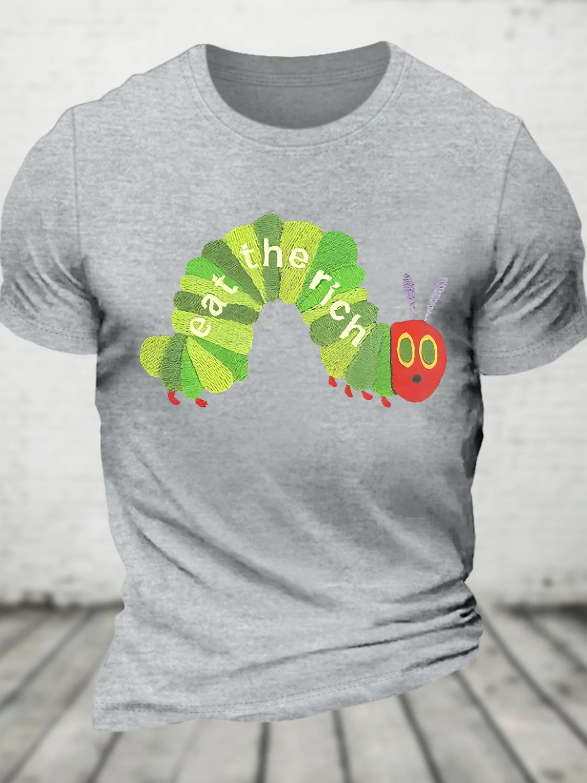 Eat The Rich Cotton T-shirt