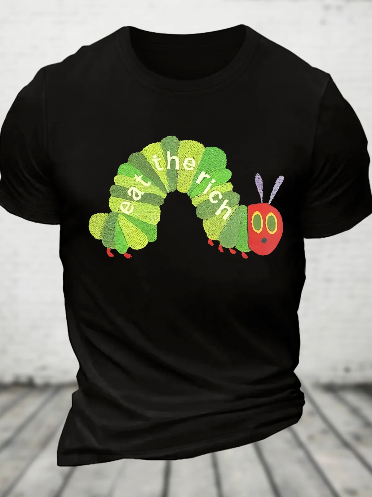 Eat The Rich Cotton T-shirt