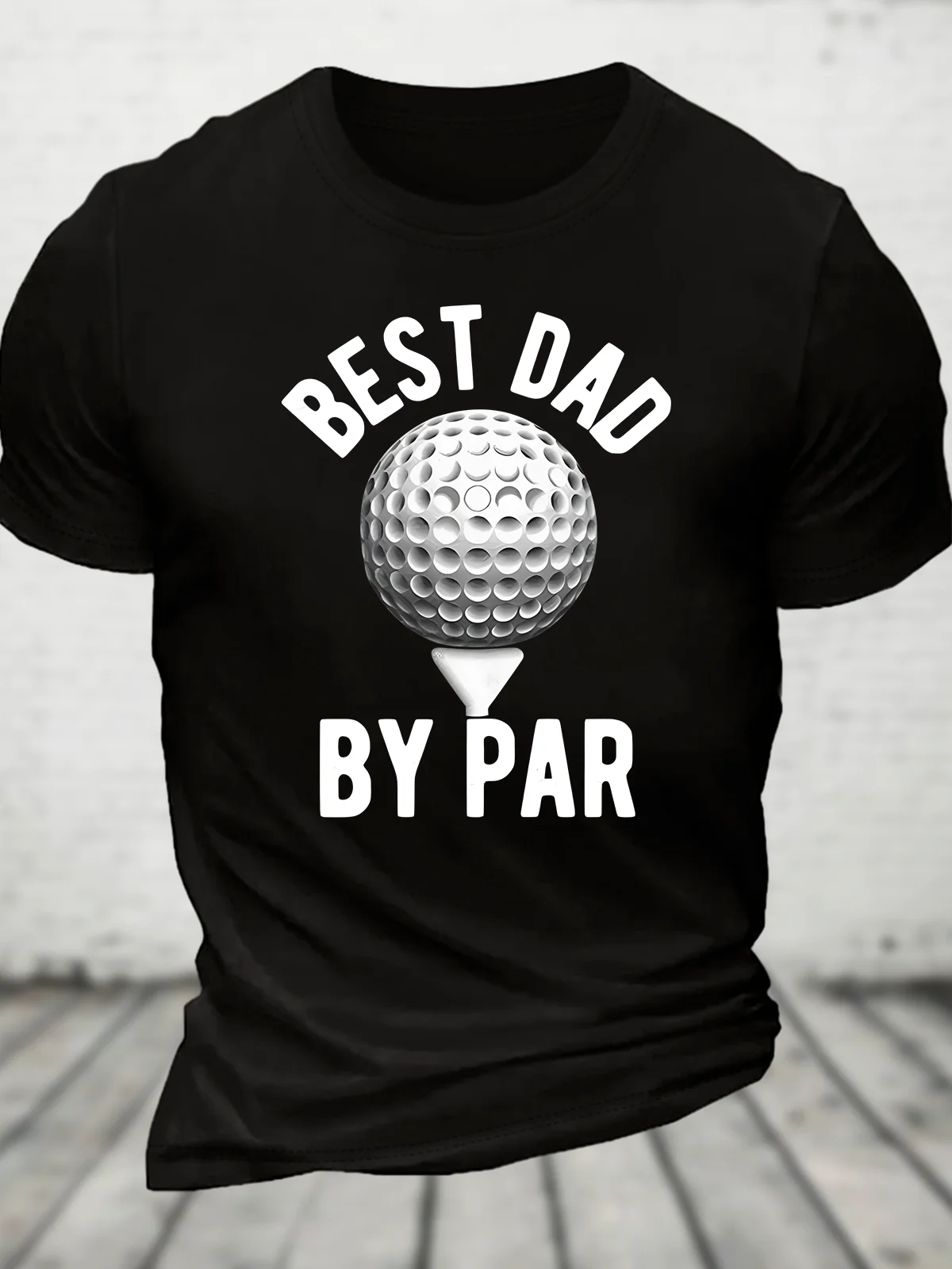 Best Dad By Par Cotton T-Shirt