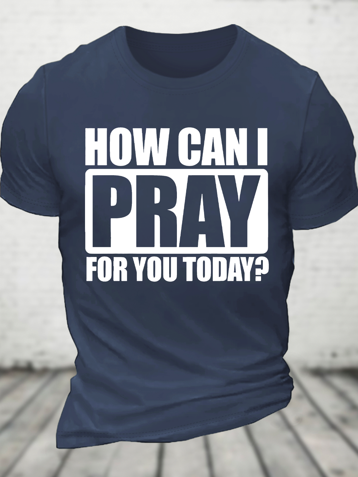 How Can I Pray For You Today Special Gift For Christian Jesus God Christian Cotton T-Shirt