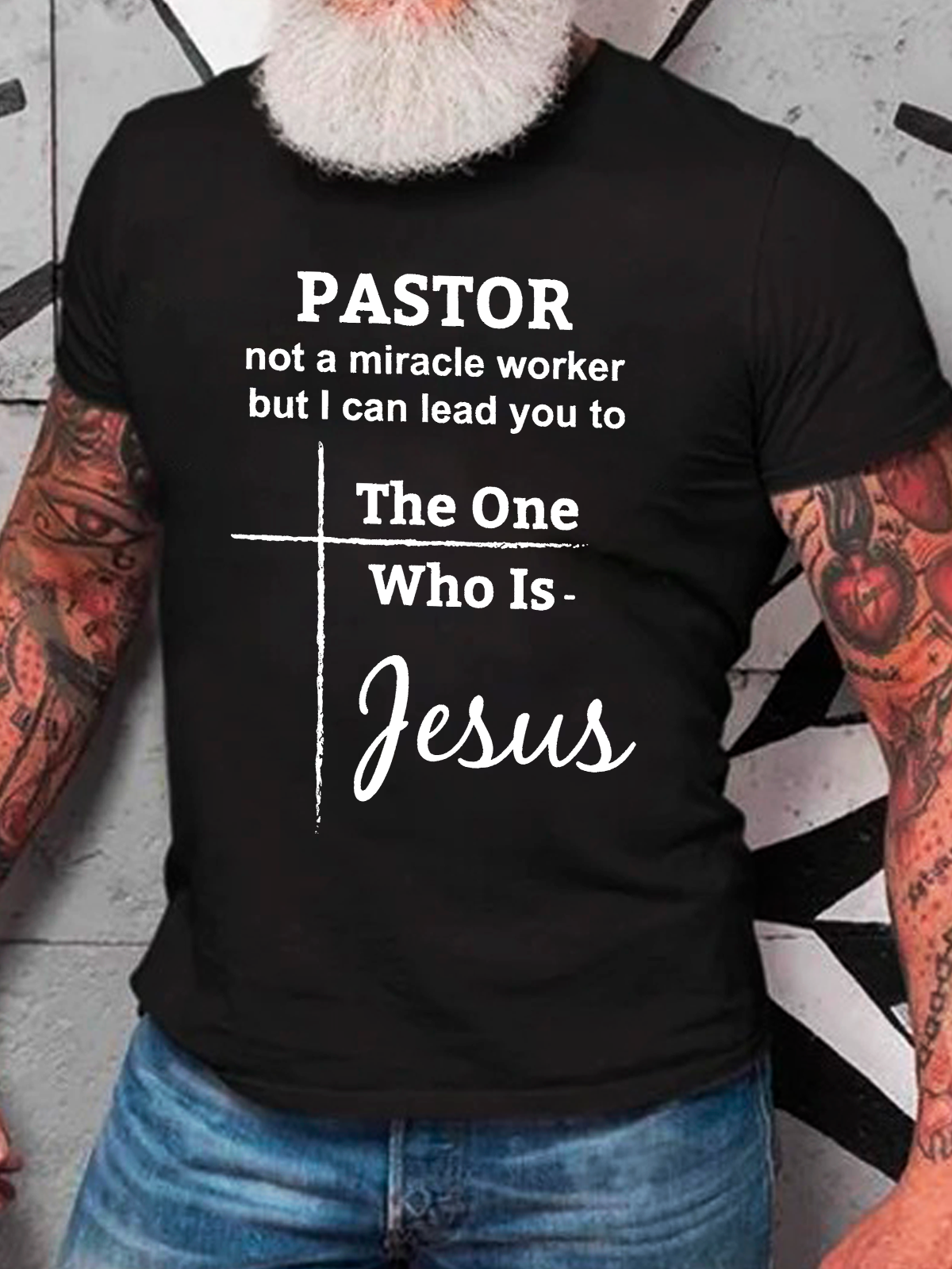 Pastor Not A Miracle Worker Classic Cotton T-Shirt