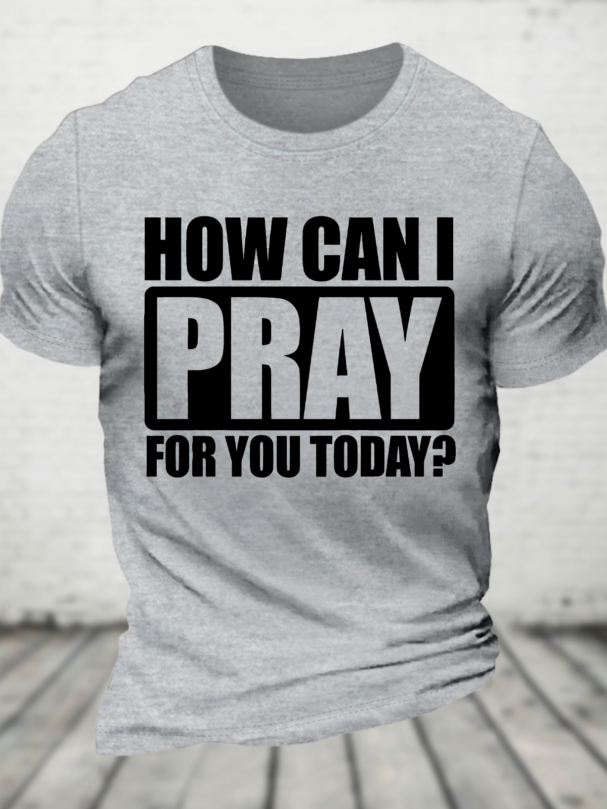 How Can I Pray For You Today Special Gift For Christian Jesus God Christian Cotton T-Shirt