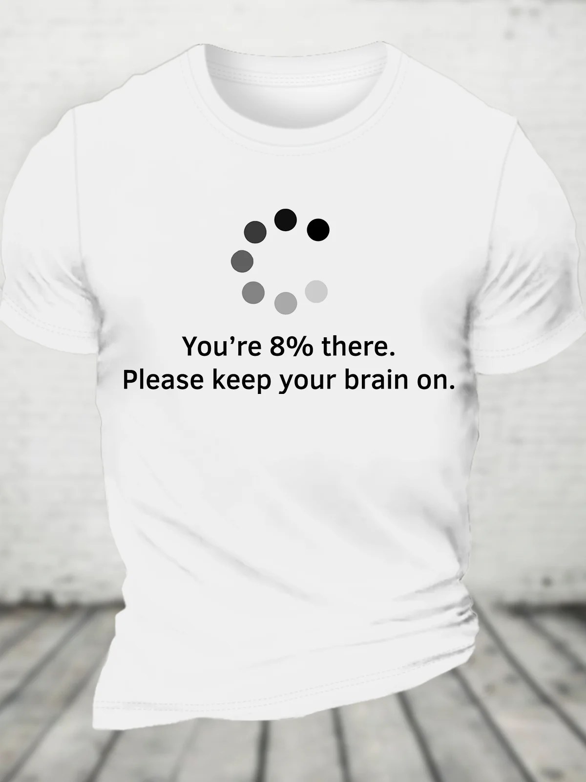 Brain Update Cotton T-Shirt