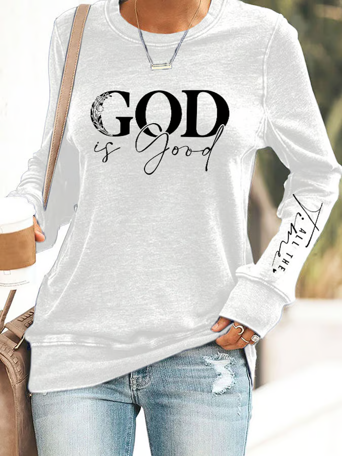 Women's Casual Faith Sweatshirt