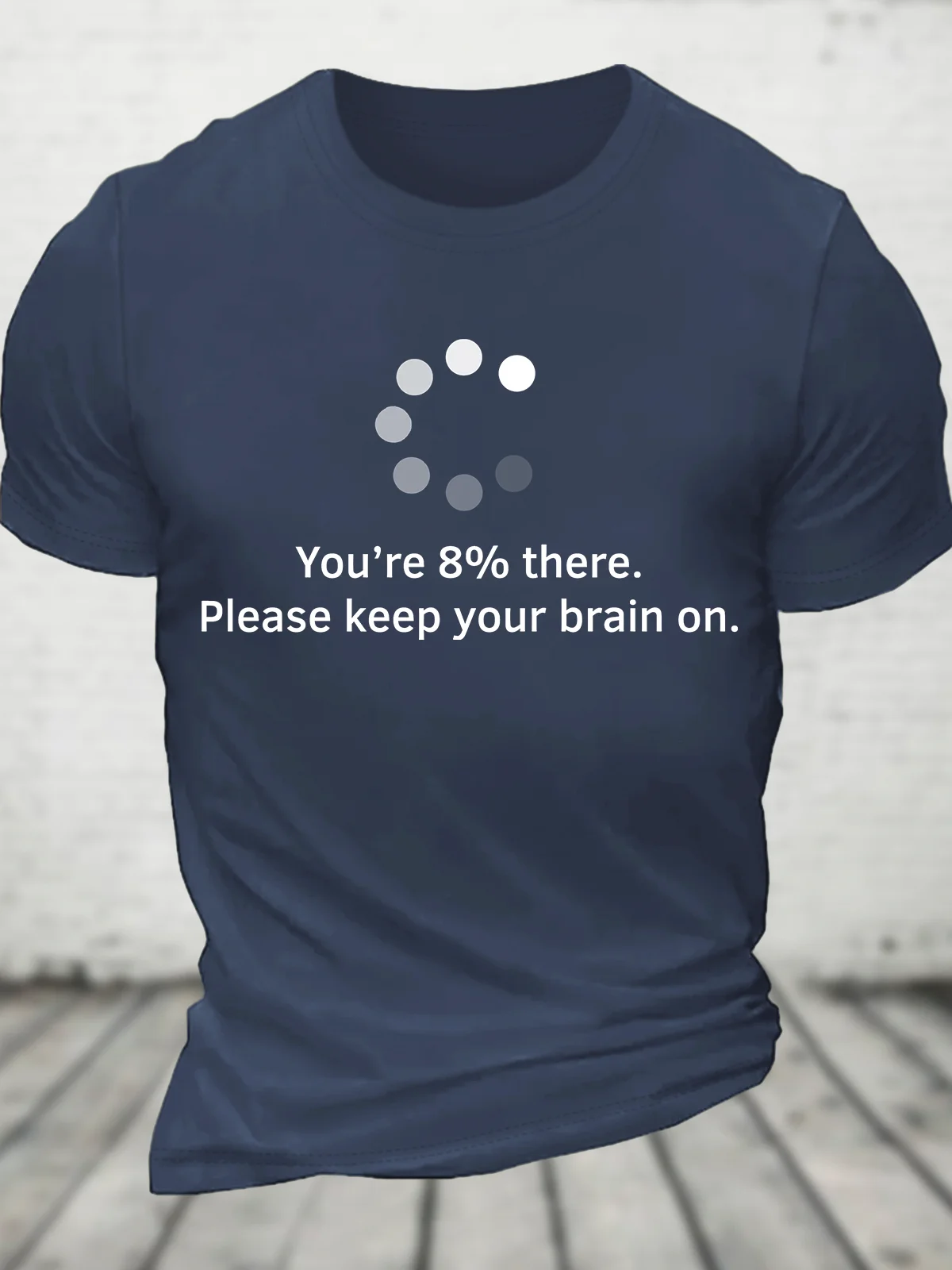 Brain Update Cotton T-Shirt