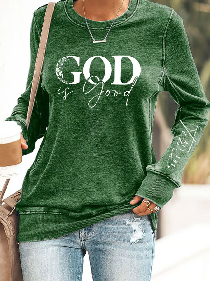 Women's Casual Faith Sweatshirt