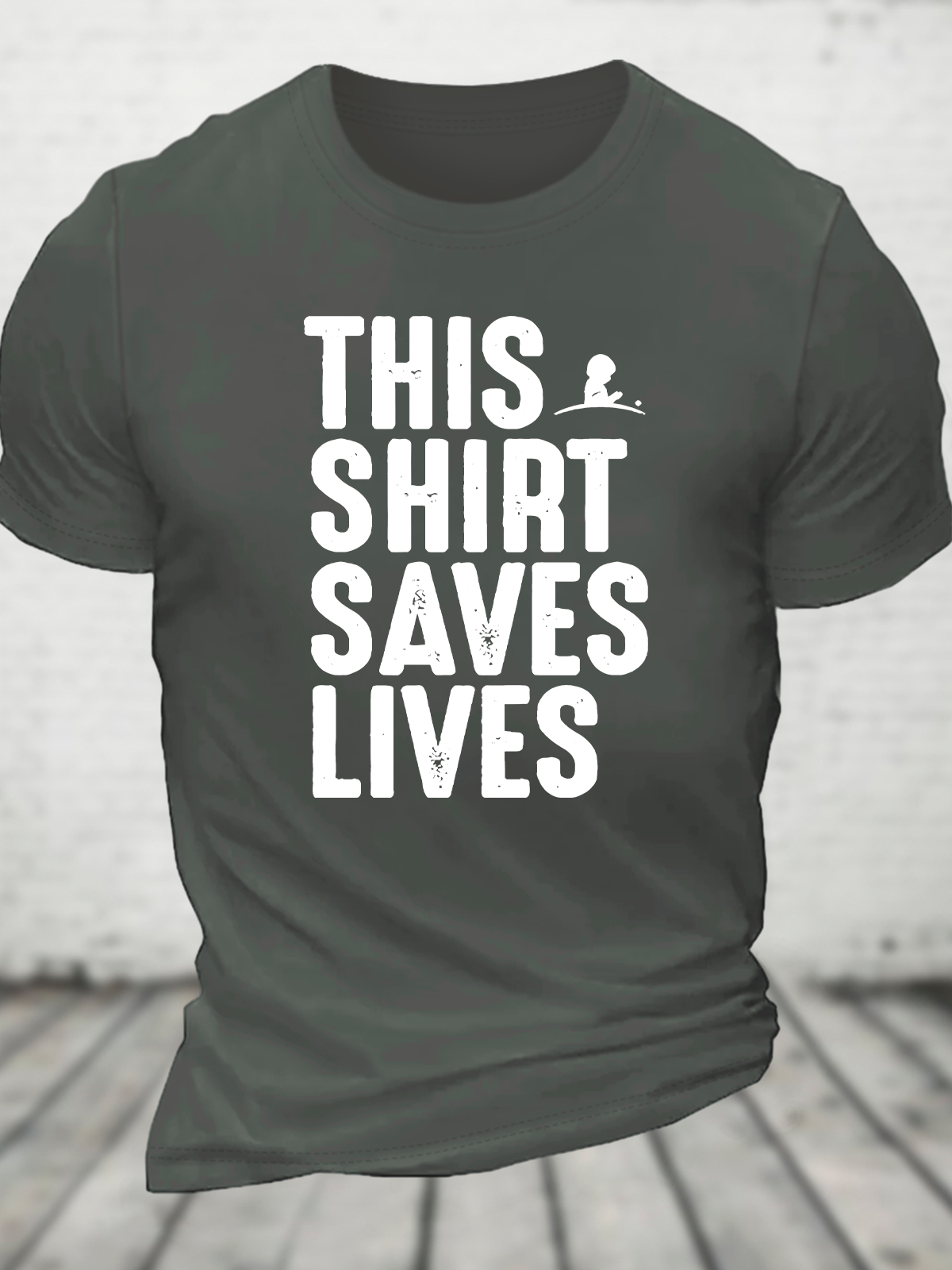 This Shirt Saves Lives Cotton T-Shirt