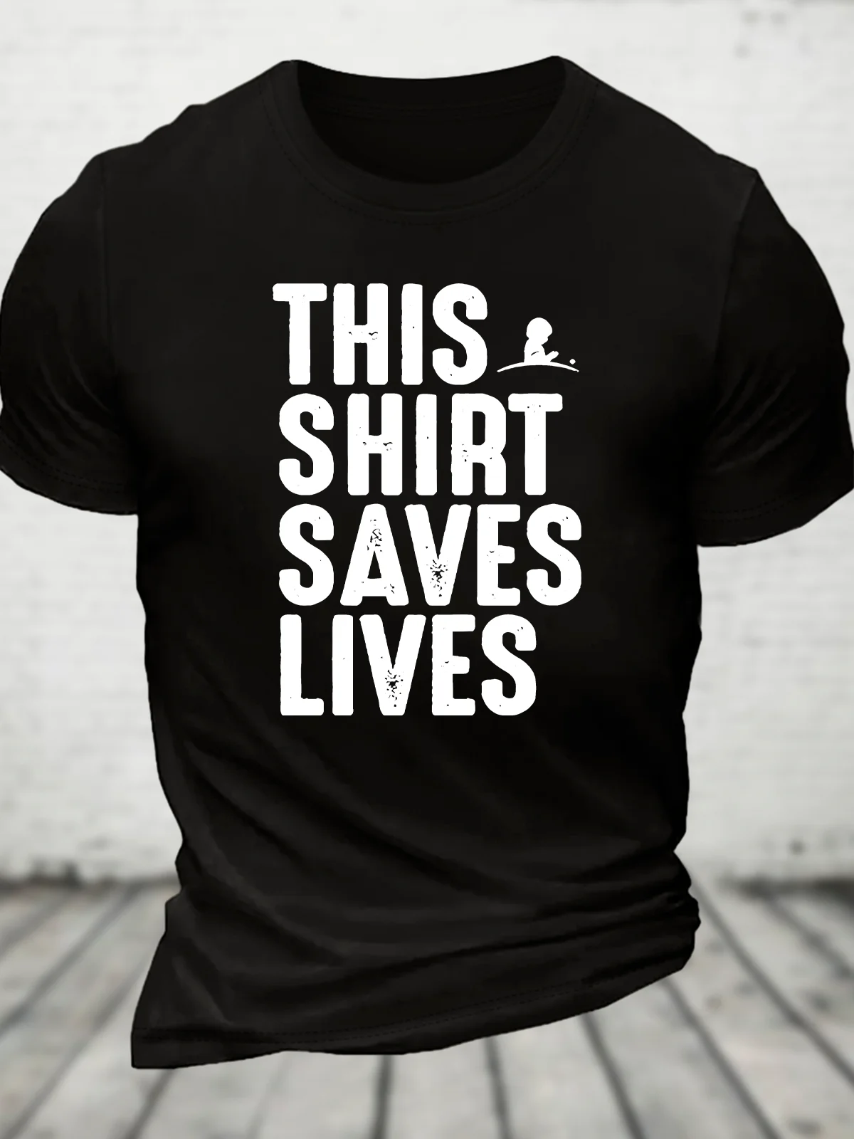 This Shirt Saves Lives Cotton T-Shirt