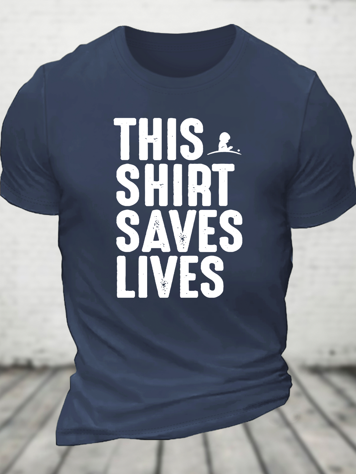 This Shirt Saves Lives Cotton T-Shirt