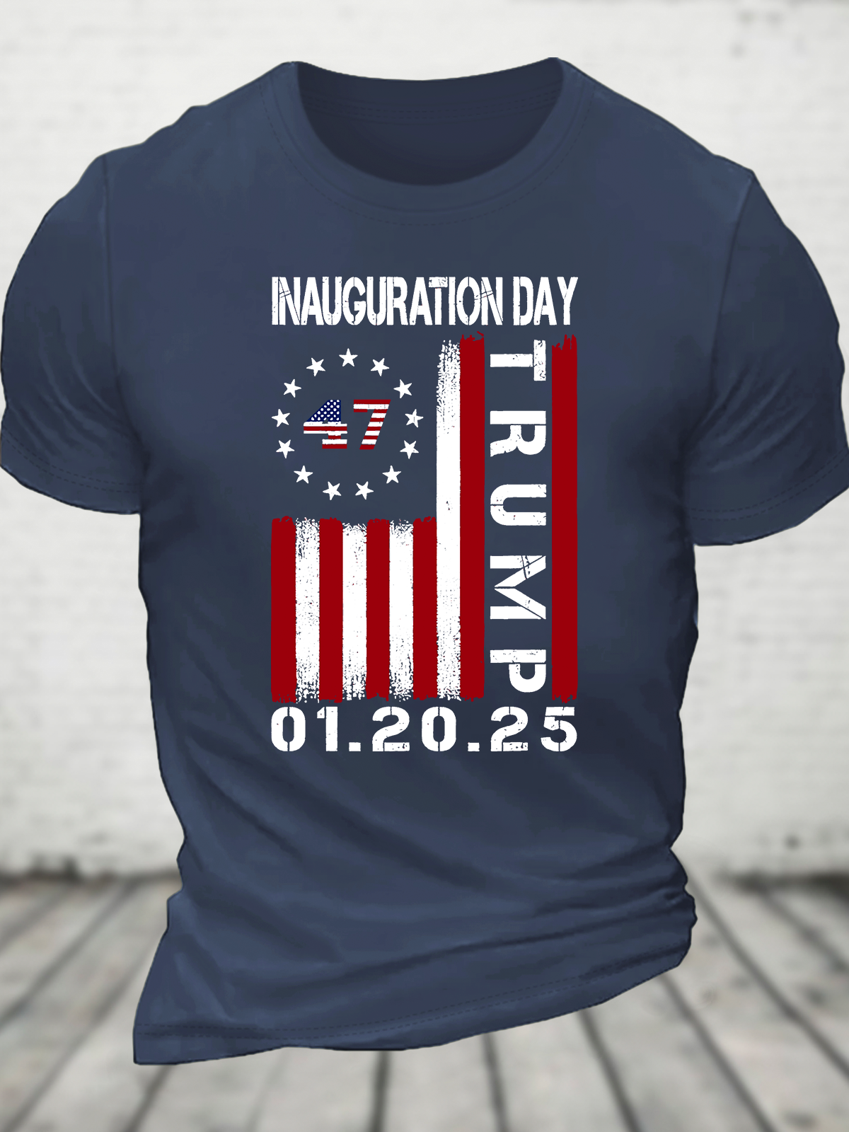 President Donald Trump Inauguration Day 2025 Memorabilia Fla Cotton T-Shirt