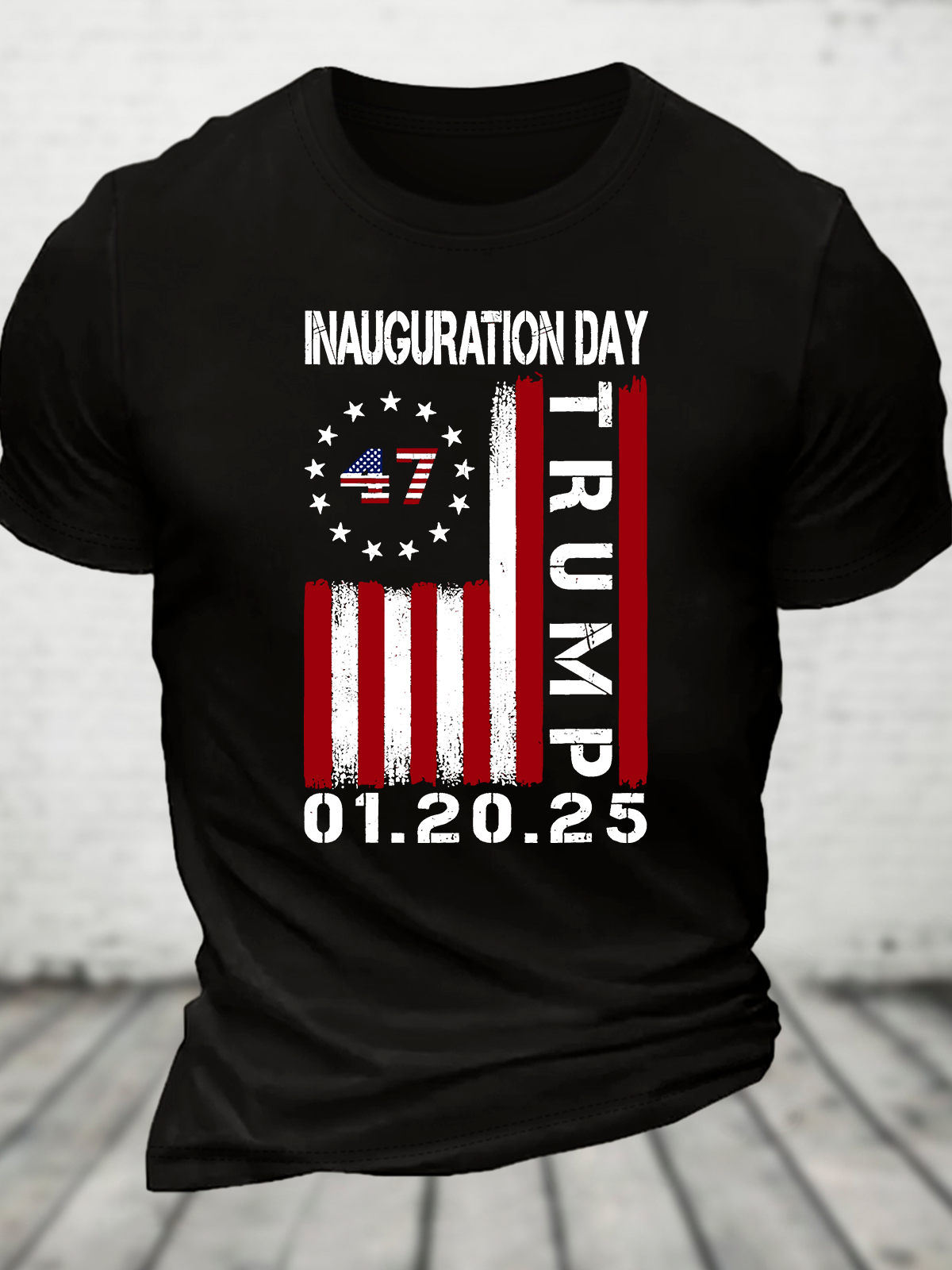 President Donald Trump Inauguration Day 2025 Memorabilia Fla Cotton T-Shirt