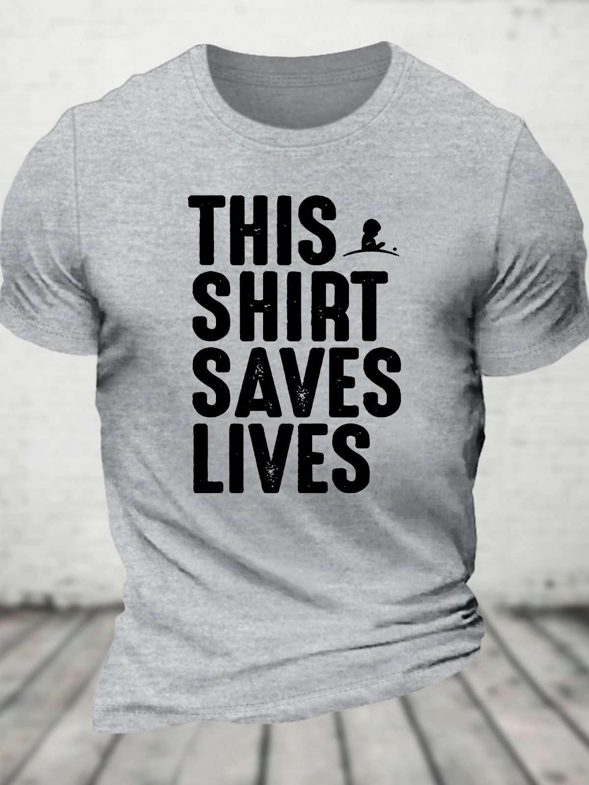 This Shirt Saves Lives Cotton T-Shirt