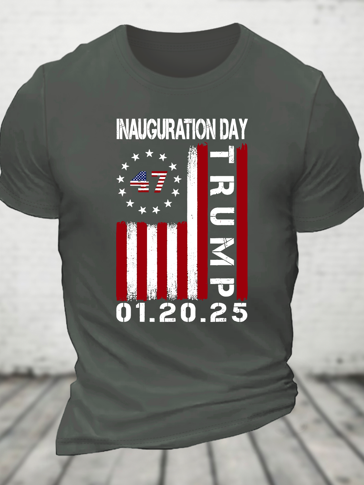 President Donald Trump Inauguration Day 2025 Memorabilia Fla Cotton T-Shirt