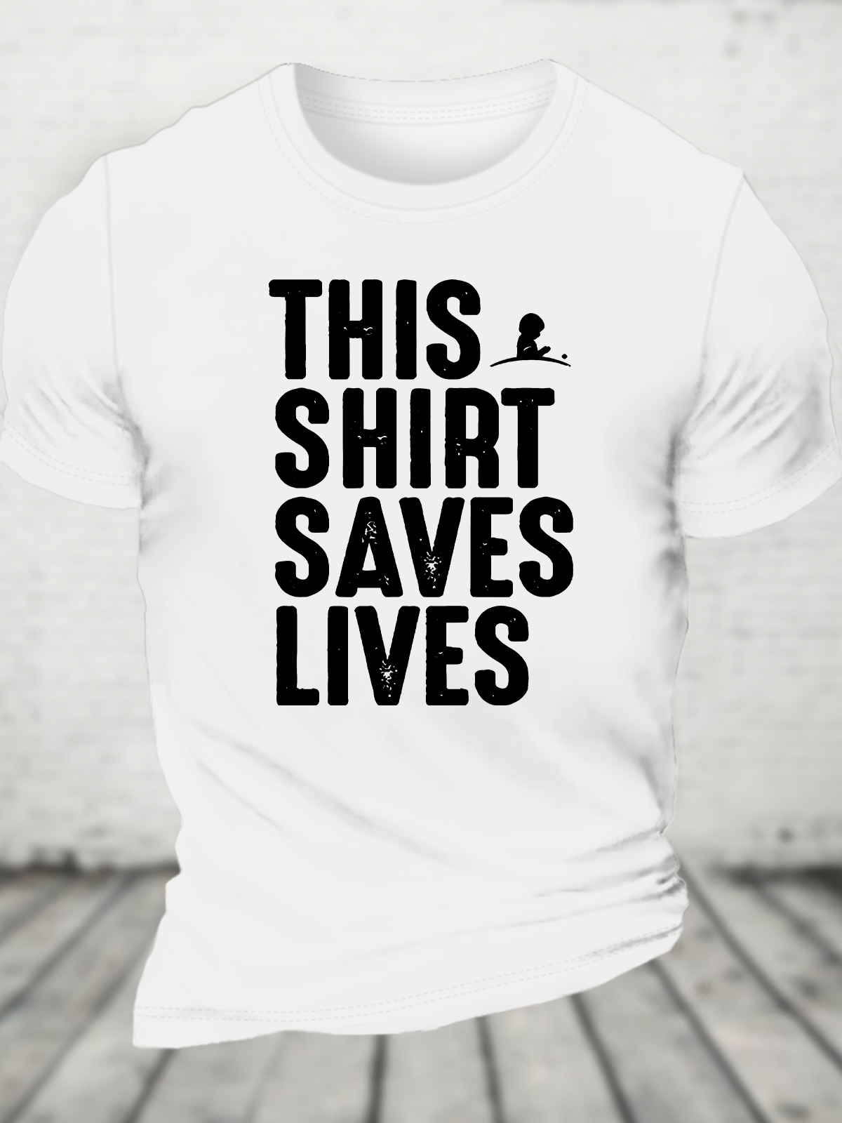 This Shirt Saves Lives Cotton T-Shirt