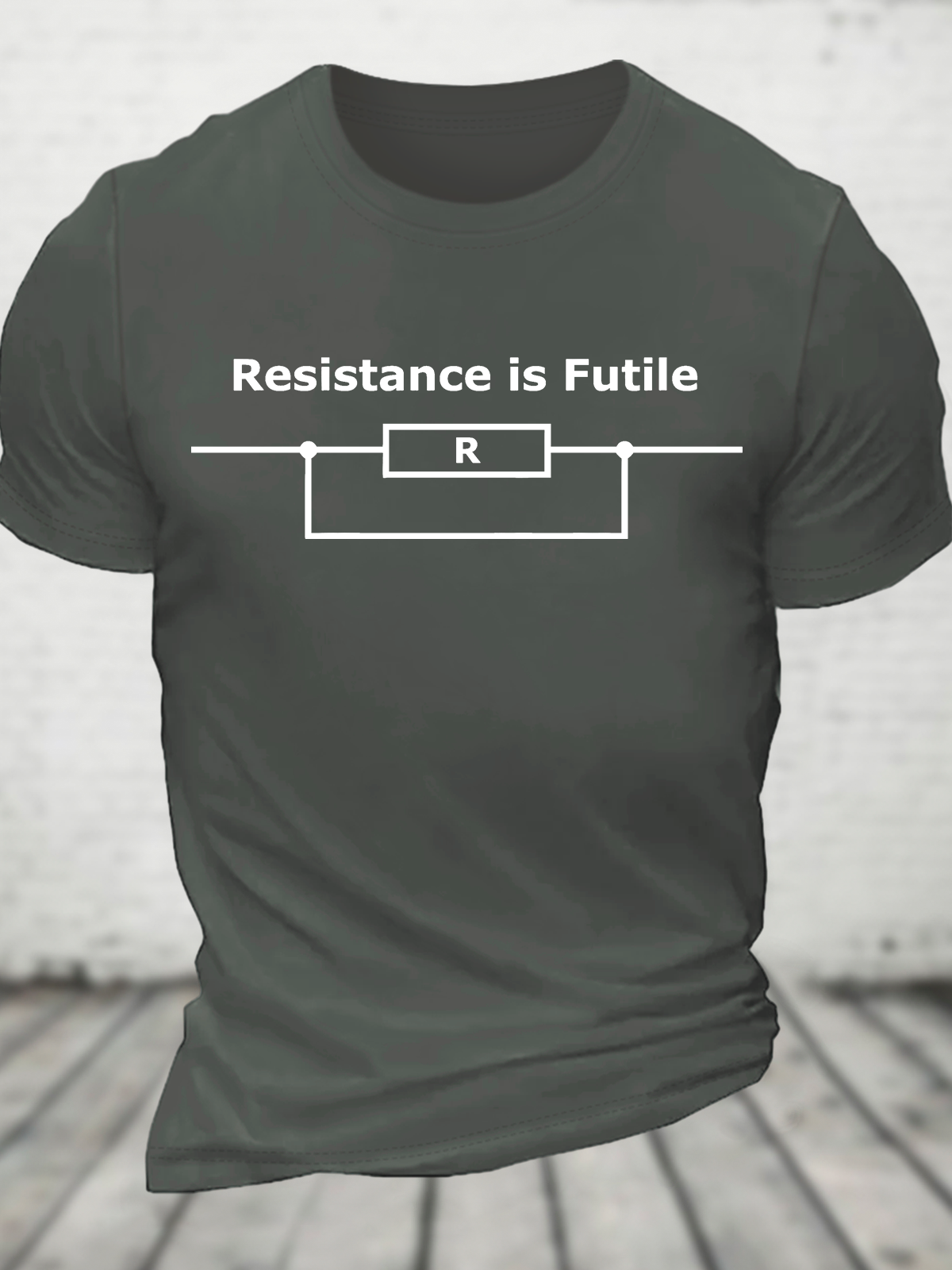 Existence Is Futile Cotton T-Shirt