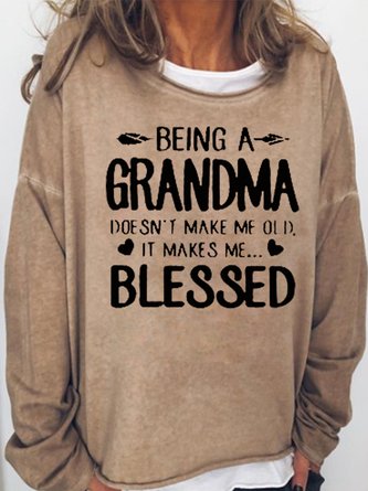 Blessed Grandma Casual Sweatshirts