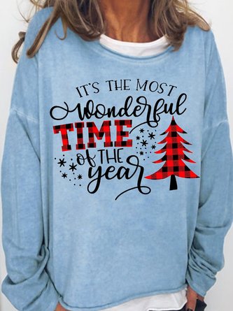 It Is The Most Wonderful Time Of The Year,Merry ChristmasCasual Sweatshirt