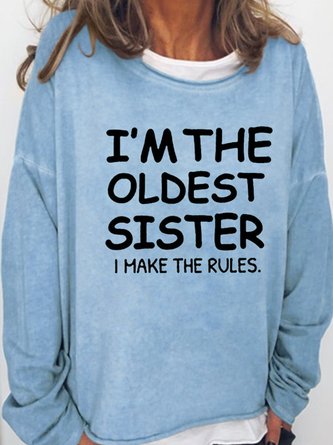 Funny Sister Casual Sweatshirts