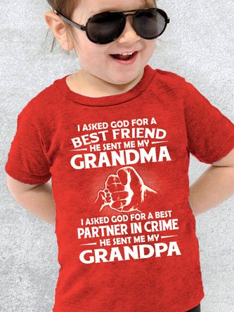 Funny Kids Letter Shirts & Tops
