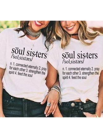 Soul Sisters Gift for her Casual Shirts & Tops