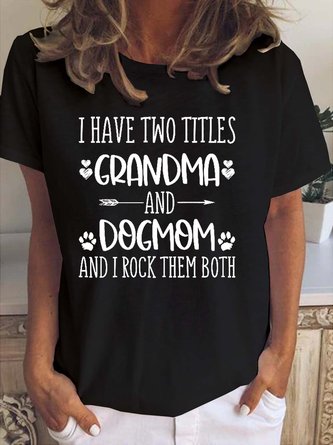 Grandma & Dogmom Women's Shirts & Tops