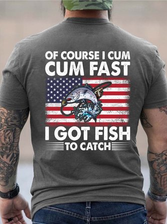 fish men’s Crew Neck T-Shirt