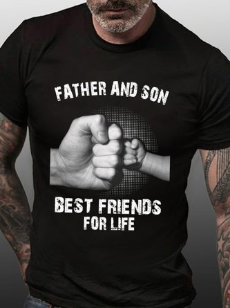 Father And Son Best Friends For Life Men's T-Shirt