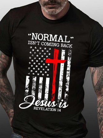 Men Normal Isn’t Coming Back Casual T-Shirt