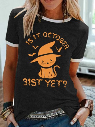 Lilicloth X Jessanjony  Is It October 31 Yet Women's Halloween T-Shirt