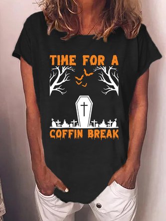 Lilicloth X Jessanjony Time For A Coffin Break Halloween Women's T-Shirt