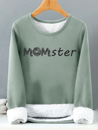 Lilicloth x Iqs Momster Womens Warmth Fleece Sweatshirt