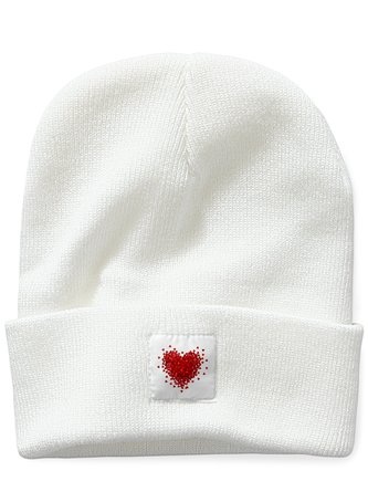Heart Festival Graphic Beanie Hat