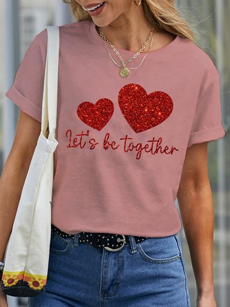 Lilicloth X Manikvskhan Valentine's Day Gift Let's Be Together Women's T-Shirt