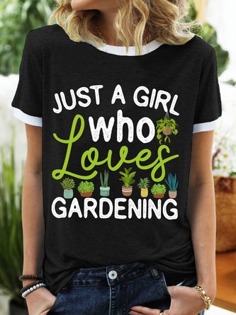 Lilicloth X Manikvskhan Just A Girl Who Loves Gardening Women's T-Shirt