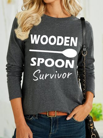 Lilicloth X Hynek Rajtr Wooden Spoon Survivor Women's Long Sleeve T-Shirt