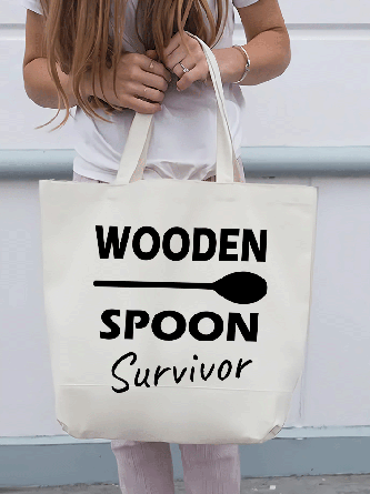 Lilicloth X Hynek Rajtr Wooden Spoon Survivor Shopping Tote
