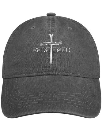 Men's /Women's Rededmeo Funny Graphic Printing Regular Fit Adjustable Denim Hat