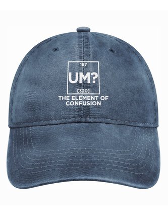 The Element Of Confusion Denim Hat