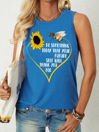 Lilicloth X Y Do Something Today That Your Future Self With Thank You For Women's Tank Top
