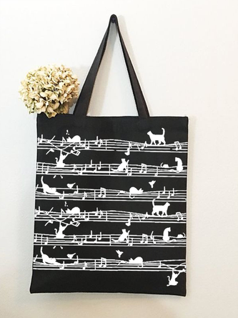 Women‘s Funny Cat Shopping Tote