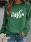 Irish Women's St Patrick's Day Casual Sweatshirt Top