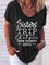 Sister's Trip Cheaper Than Therapy Women's Casual V Neck T-Shirt