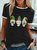 St Patricks Day Gnome Women Ringer T-shirt