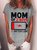 Funny Mom of 2 Boys Gift from Son Mothers Day Letter Sweet Short Sleeve T-Shirt