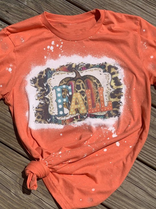 Holloween Fall Vintage Tshirt
