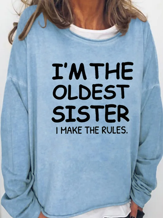 Funny Sister Casual Sweatshirt