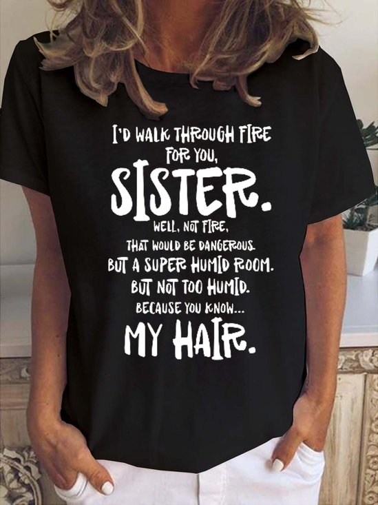 Funny Sister Women's T-shirt