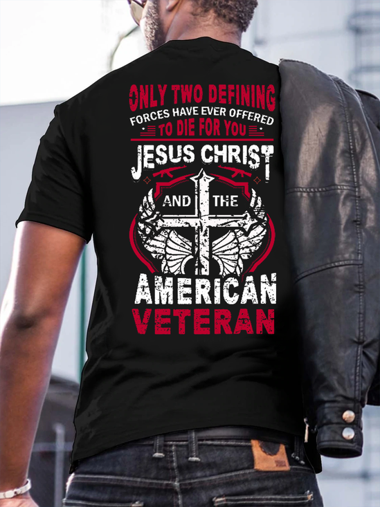Jesus Christ And The American Veteran Shirts&Top