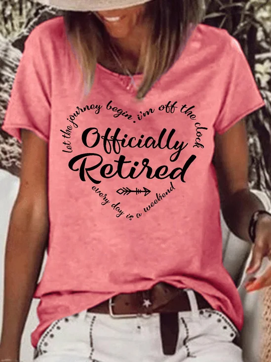 Womens Retired Crew Neck T-Shirt